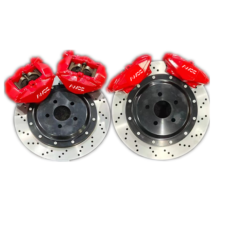 Rear Drift Handbrake Exclusive Double 2 Pot Brake Caliper Kit with Hole Rotor 330*18 for bmw E90 E91 E92 E46 E39